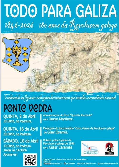 Apresentaçom do livro "Querida liberdade" com Xurxo Martínez