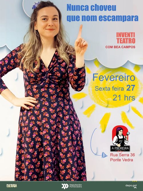 Nunca choveu que nom escampara: Inventi Teatro com Bea Campos