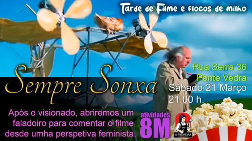Tarde de filme e flocos de milho: Sempre Sonxa